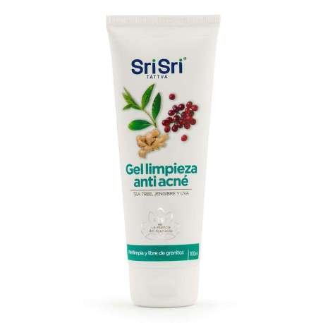 GEL LIMPIADOR FACIAL ANTI ACNE AYURVEDA