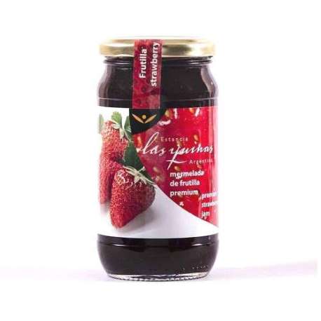 MERMELADA DE FRUTILLA PREMIUM C/AZUCAR X 420 GR LAS QUINAS
