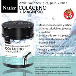 COLAGENO + MAGNESIO X 250 GR POLVO NATIER