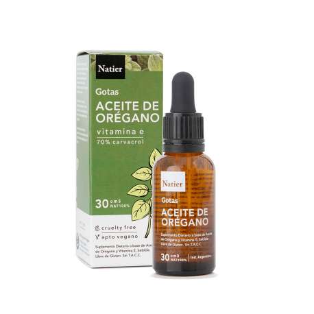 ACEITE DE OREGANO X 30 CC NATIER