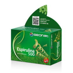 ESPIRULINA 500 MG X 60 COMP. PROVEFARMA-GEONAT