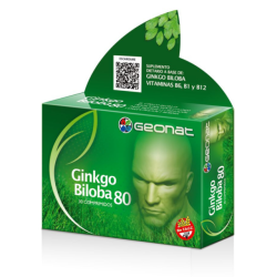 GINKGO BILOBA 80 X 30 COMP PROVEFARMA GEONAT
