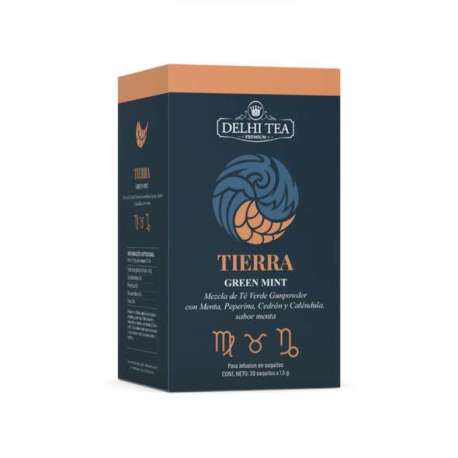 TE DELHI TEA TIERRA X 20 SAQ DROGUERIA ARGENTINA
