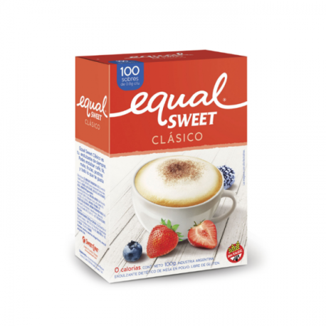 EQUALSWEET CLASICO SOBRES SAN SERVICE