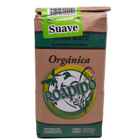 YERBA MATE  ORGANICA SUAVE ROAPIPO