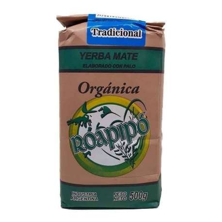 YERBA MATE TRADICIONAL ORGANICA ROAPIPO