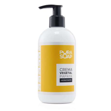 CREMA CORPORAL VEGETAL PAPAYA X 300 ML PURA SOAP
