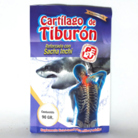 CARTILAGO DE TIBURON X 100 GRS. PRODUCTOS IMPORTADOS