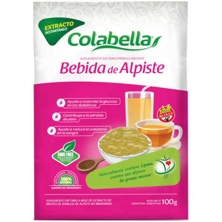 BEBIDA EXTRACTO DE ALPISTE X 100 GR COLABELLA