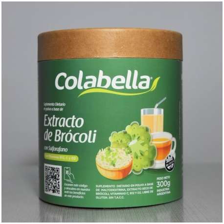 BROCOLI DESHIDRATADO EN POLVO X 50 GRS. COLABELLA