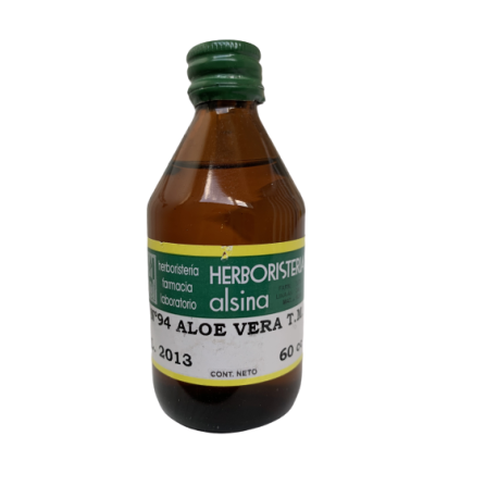 TINTURA MADRE ALOE VERA X 60 CC HERBORISTERIA ALSINA