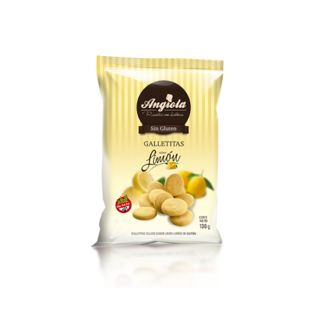 GALLETITAS DE LIMON DULCE X 130 GR. ANGIOLA