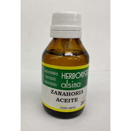 ACEITE DE ZANAHORIA HERBORISTERIA ALSINA