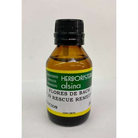 FLOR DE BACH RESCUE REMEDY Nº39 HERBORISTERIA ALSINA