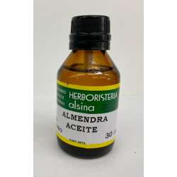 ACEITE DE ALMENDRA X 30 CC. HERBORISTERIA ALSINA