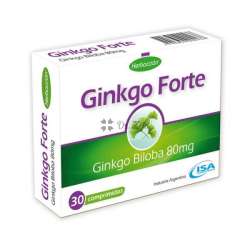 HERBACCION GINKGO FORTE X 30 COMP LABORATORIO ISA