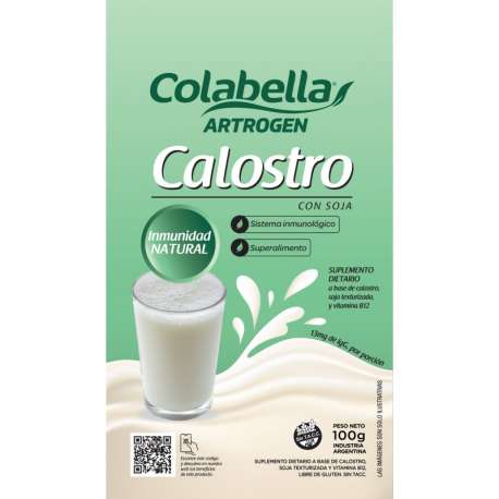 CALOSTRO CON SOJA X 100 GR COLABELLA