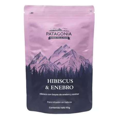 TE HIBISCUS Y ENEBRO ZIPLOC X 40 GR. PATAGONIA-DROGUERIA ARGENTINA