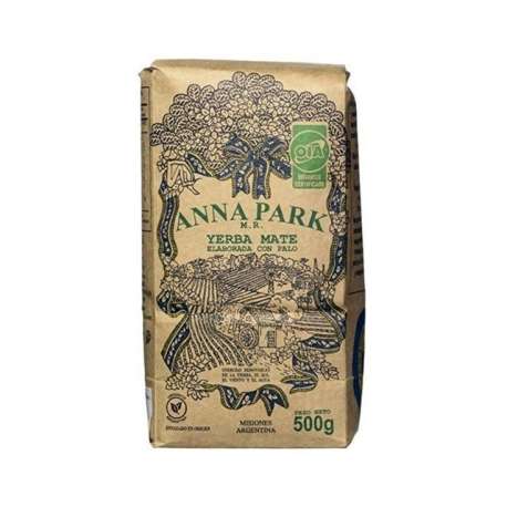 YERBA MATE ORGANICA X 500 GR ANNA PARK