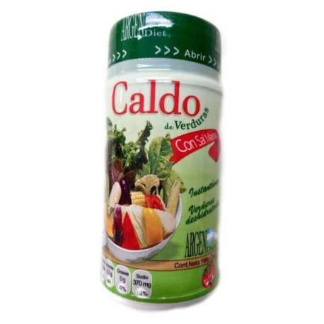 CALDO DE VERDURA C/SAL X 198 GR ARGENDIET