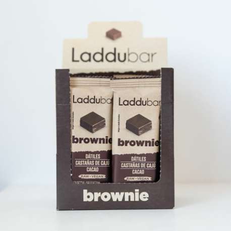 LADDU BARRITA SABOR BROWNIE X 12 UNID. SRI SRI