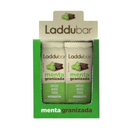 LADDU BAR MENTA GRANIZADA X 12 UNID SRI SRI TATTVA-AYURVEDA