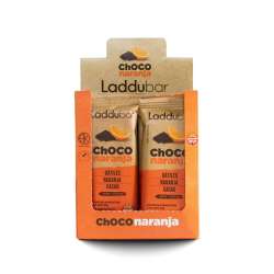 BARRITA LADDUBAR CHOCO-NARANJA X 12 UNID. SRI SRI TATTVA-AYURVEDA