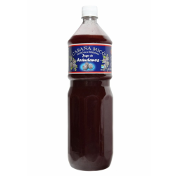 JUGO ARANDANOS CON AZUCAR 1,5 LT.  CABAÑA MICO-EL BOLSON