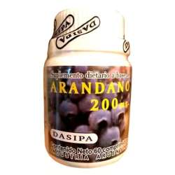 ARANDANO 200 MG X 60 COMP. DASIPA