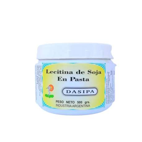 LECITINA DE SOJA EN PASTA X 500 GS DASIPA