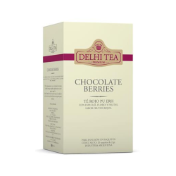 TE CHOCOLATE BERRIES X 20 SAQ DELHI TEA DROGUERIA ARGENTINA