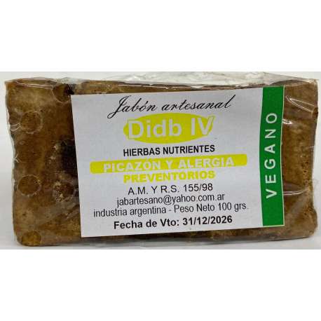 JABON PICAZON Y ALERGIA X 100 GR