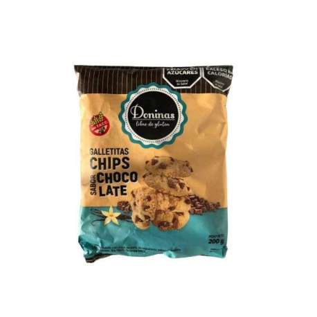 GALLETITAS CHIP CHOCOLATE X 200 GR DONINAS