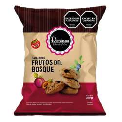 GALLETITAS FRUTOS DEL BOSQUE X 200 GR. DONINAS