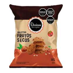 GALLETITAS FRUTOS SECOS X 200 GR. DONINAS