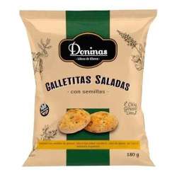 GALLETITAS SALADAS X 180 GR. DONINAS