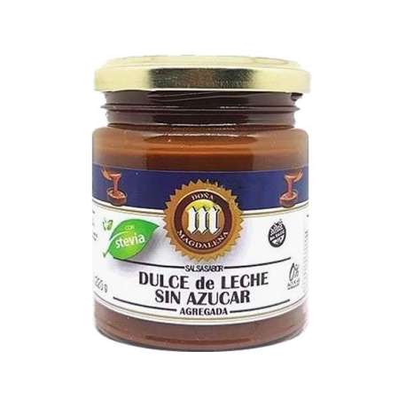 DULCE DE LECHE CON STEVIA X 220 GRS. DONA MAGDALENA