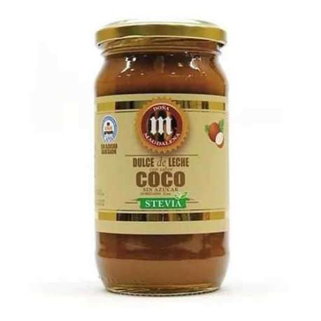 DULCE DE LECHE SABOR COCO C/STEVIA S/AZUCAR X 400 GR DOÑA MAGDALENA
