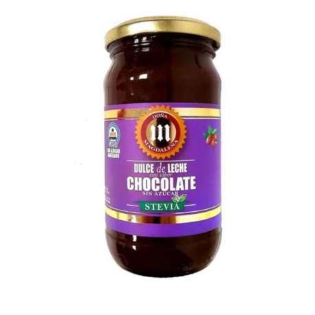 DULCE DE LECHE SABOR CHOCOLATE C/STEVIA S/AZUCAR X 400 GR DOÑA MAGDALENA
