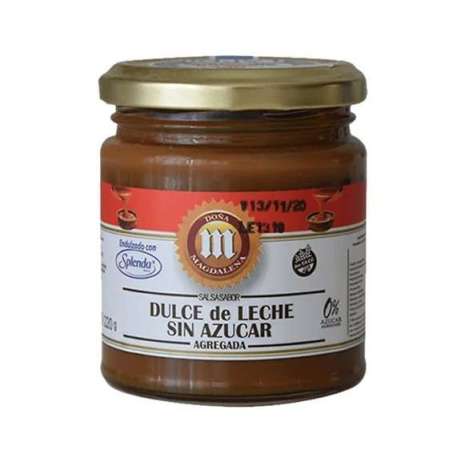 DULCE DE LECHE CON SPLENDA X 220 GR DOÑA MAGDALENA