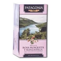 TE ROSA MOSQUETA Y MANZANILLA X 20 SAQ. PATAGONIA-DROGUERIA ARGENTINA