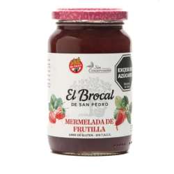 MERMELADA DE FRUTILLA X 420 GR. EL BROCAL