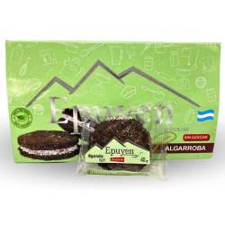 ALFAJOR ALGARROBA CON STEVIA X 12 UNIDADES. EPUYEN