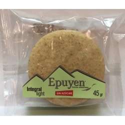 ALFAJOR INTEGRAL SIN AZÚCAR X 12 UNIDADES. EPUYEN