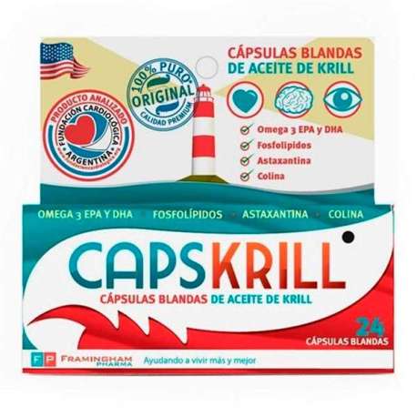 CAPSKRILL x 24 CAPS. FRAMINGHAM