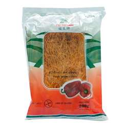 FIDEOS DE ARROZ MORRON X 200 GR. FUSHENG