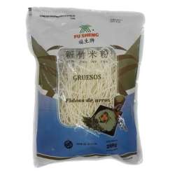 FIDEOS DE ARROZ NATURAL GRUESO X 200 GR. FUSHENG