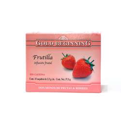 TE FRUTILLA X 15 SAQ. GOLD BEGINNING