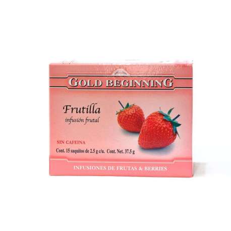 TE DE FRUTILLA GOLD BEGINNING