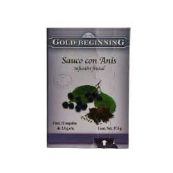 TE SAUCO CON ANIS X 15 SAQ. GOLD BEGINNING